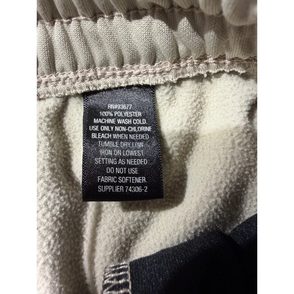 MSX by Michael Strahan Mens Jogger Pants Tan Beige Athletic Sweatpants Size M